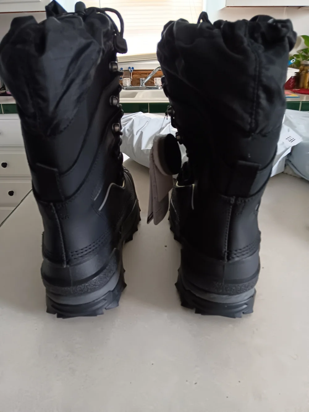 Baffin Polar Proven  Men’s Black Insulated Winter Boots Size 12.